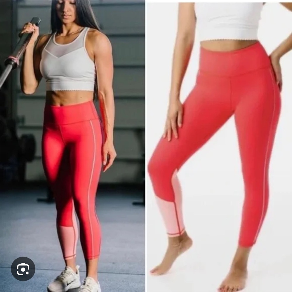 Zyia Active Popsicle Pink Reflective Leggings